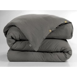Housse de couette en gaze de coton - Collection Gaïa