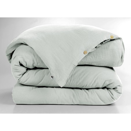Housse de couette en gaze de coton - Collection Gaïa