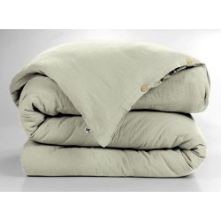Housse de couette en gaze de coton - Collection Gaïa