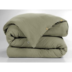 Housse de couette en gaze de coton - Collection Gaïa