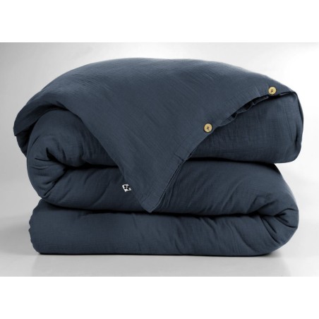 Housse de couette en gaze de coton - Collection Gaïa