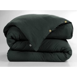 Housse de couette en gaze de coton - Collection Gaïa