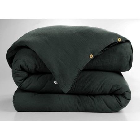 Housse de couette en gaze de coton - Collection Gaïa