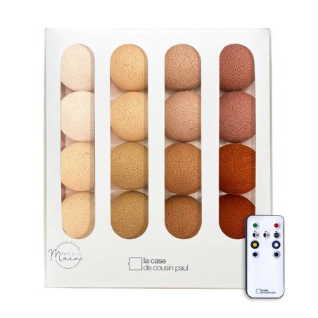 Guirlande LED avec télécommande - L'incendie