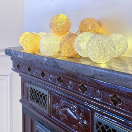 Guirlande LED avec télécommande - Les Tournesols