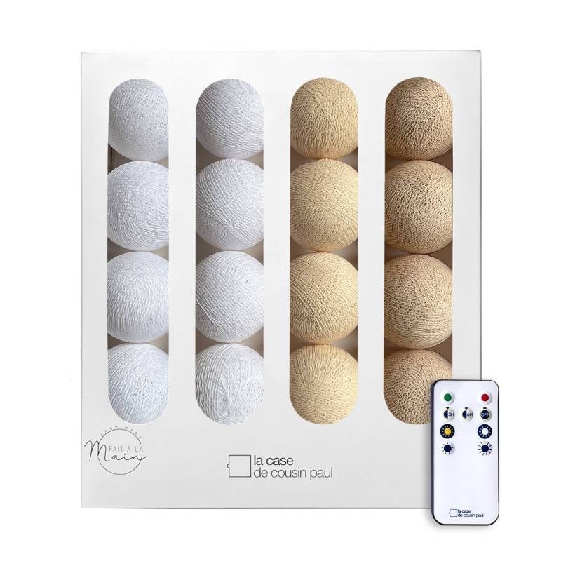 Guirlande LED avec télécommande - Les Tournesols