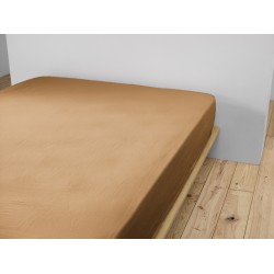 Drap housse en gaze de coton - Collection Gaïa