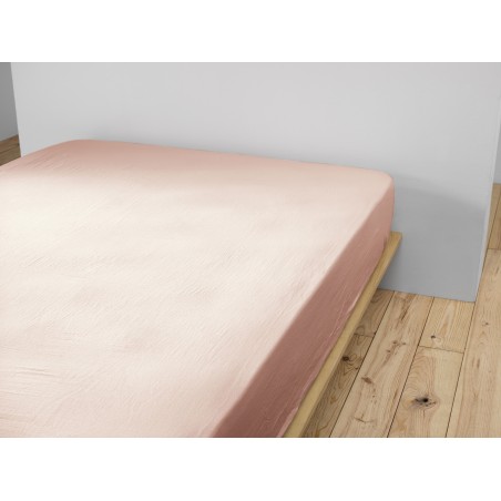 Drap housse en gaze de coton - Collection Gaïa