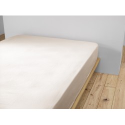 Drap housse en gaze de coton - Collection Gaïa