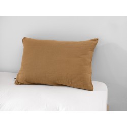 Taie d'oreiller en gaze de coton - Collection Gaïa