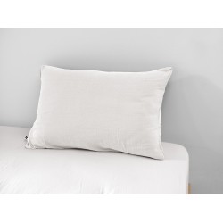 Taie d'oreiller en gaze de coton - Collection Gaïa