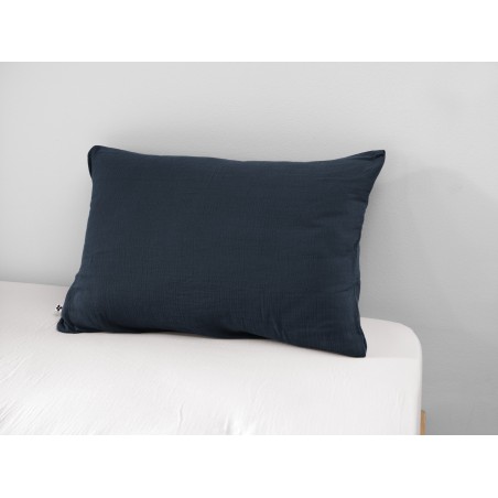 Taie d'oreiller en gaze de coton - Collection Gaïa