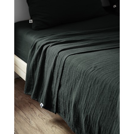Drap plat en gaze de coton - Collection Gaïa