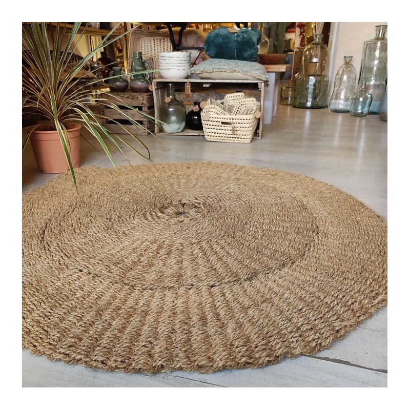 Scourtin rond naturel - 120 cm